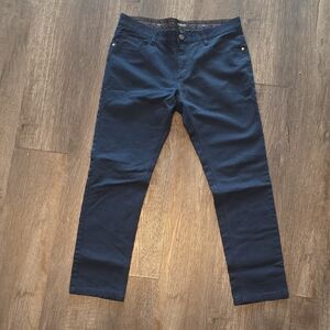 Men's Navy Blue Jeans